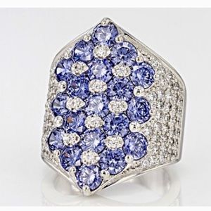 .925 Sparkly CZ Ring